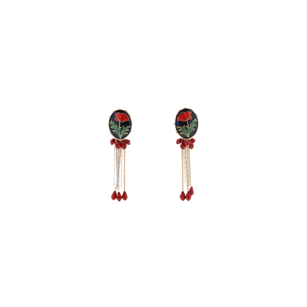 Veloura Poppy Küpe