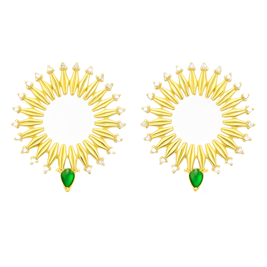 Virida Halo Küpe - MuffGem