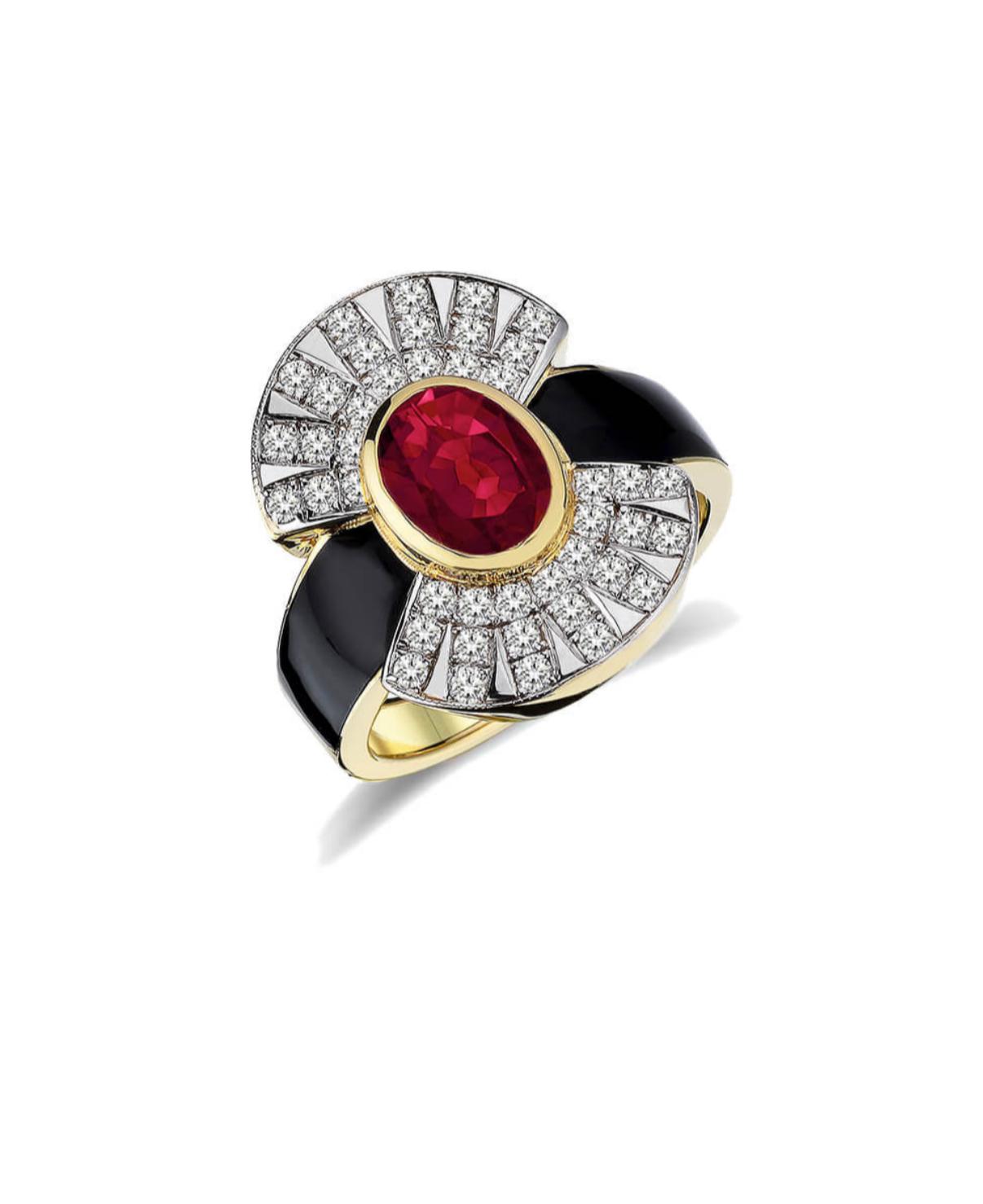 Deco Ruby Yüzük - MuffGem