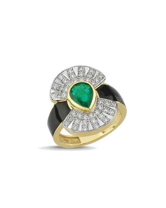 Deco Emerald Yüzük - MuffGem