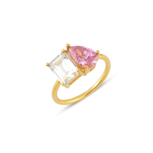 Pink Aurora Yüzük - MuffGem