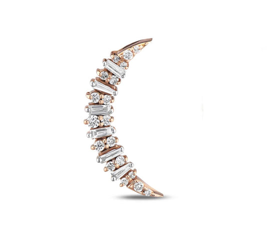 Vesper Crescent Küpe - MuffGem