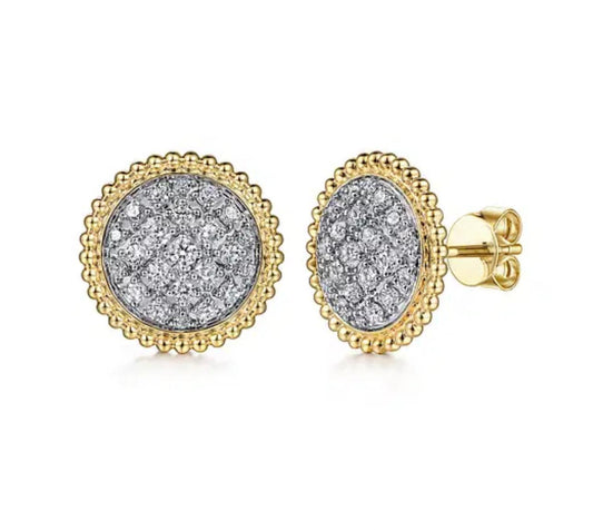 Soleil Pavé Küpe - MuffGem