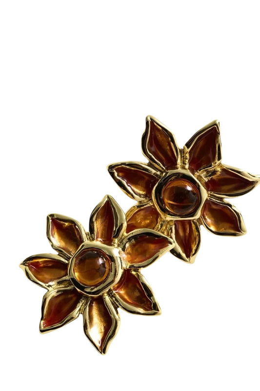 Helia Sunflower Küpe - MuffGem