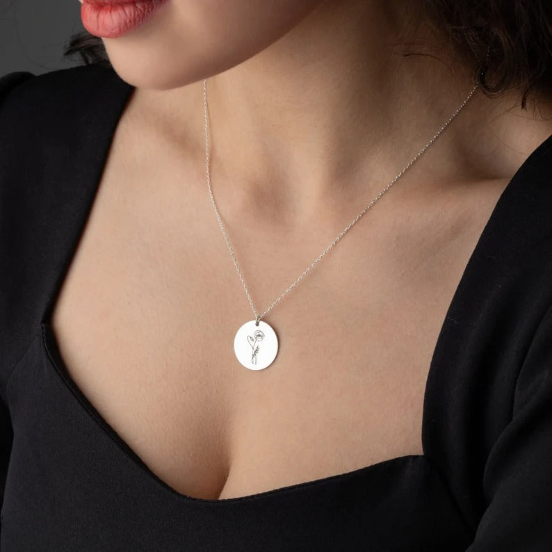 Blossomia Birth Flower Signature Necklace