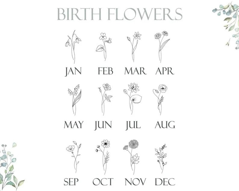 Blossomia Birth Flower Signature Necklace