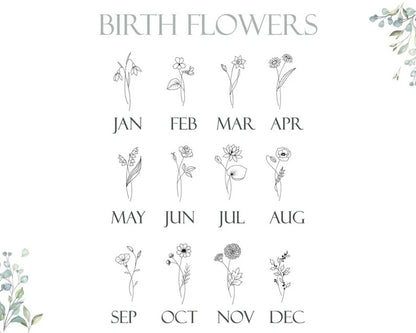 Blossomia Birth Flower Signature Necklace