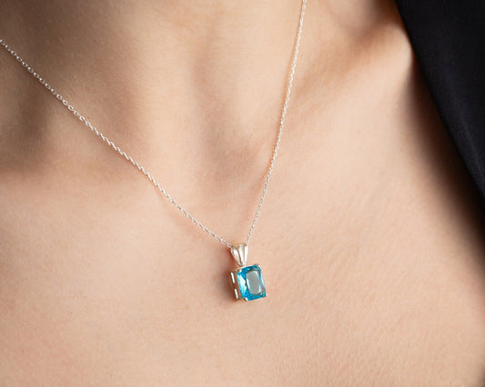Baguette Sparkle Necklace