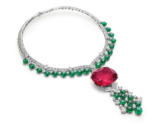 Crimson Verdélis Necklace (Imported Boxed Model)