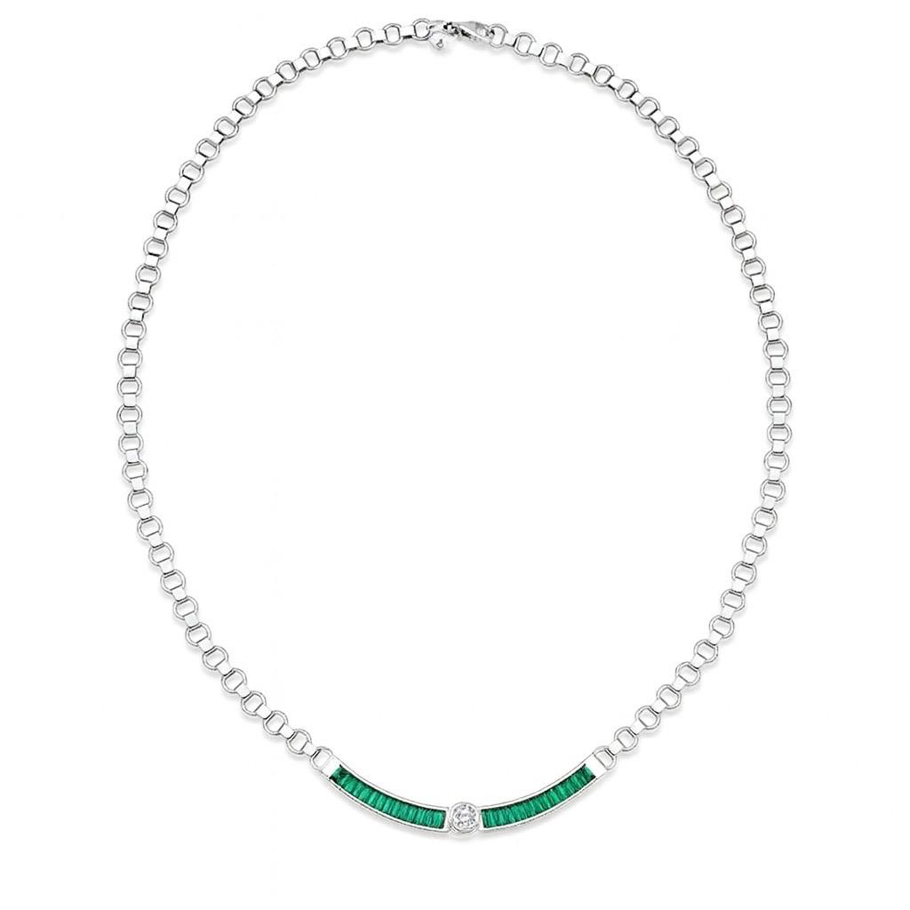 Signature Emerald Kolye