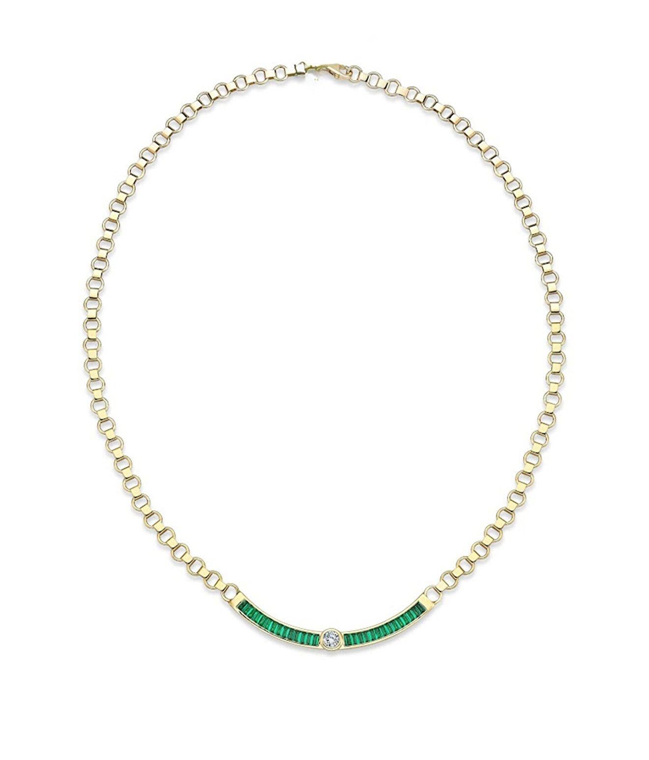 Signature Emerald Kolye
