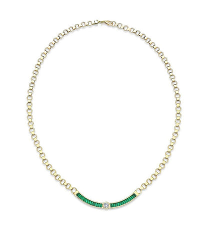 Signature Emerald Kolye
