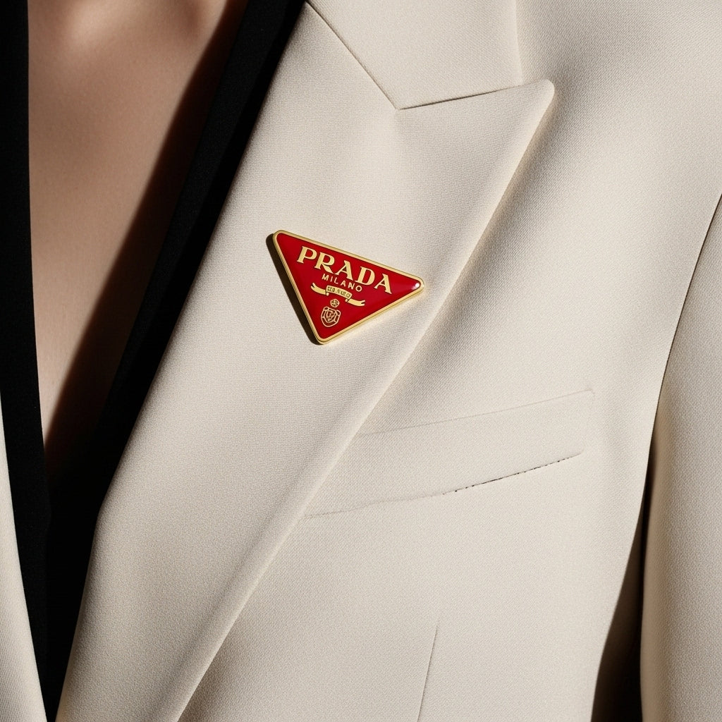 Milano Red Broş (İthal Kutulu Model)