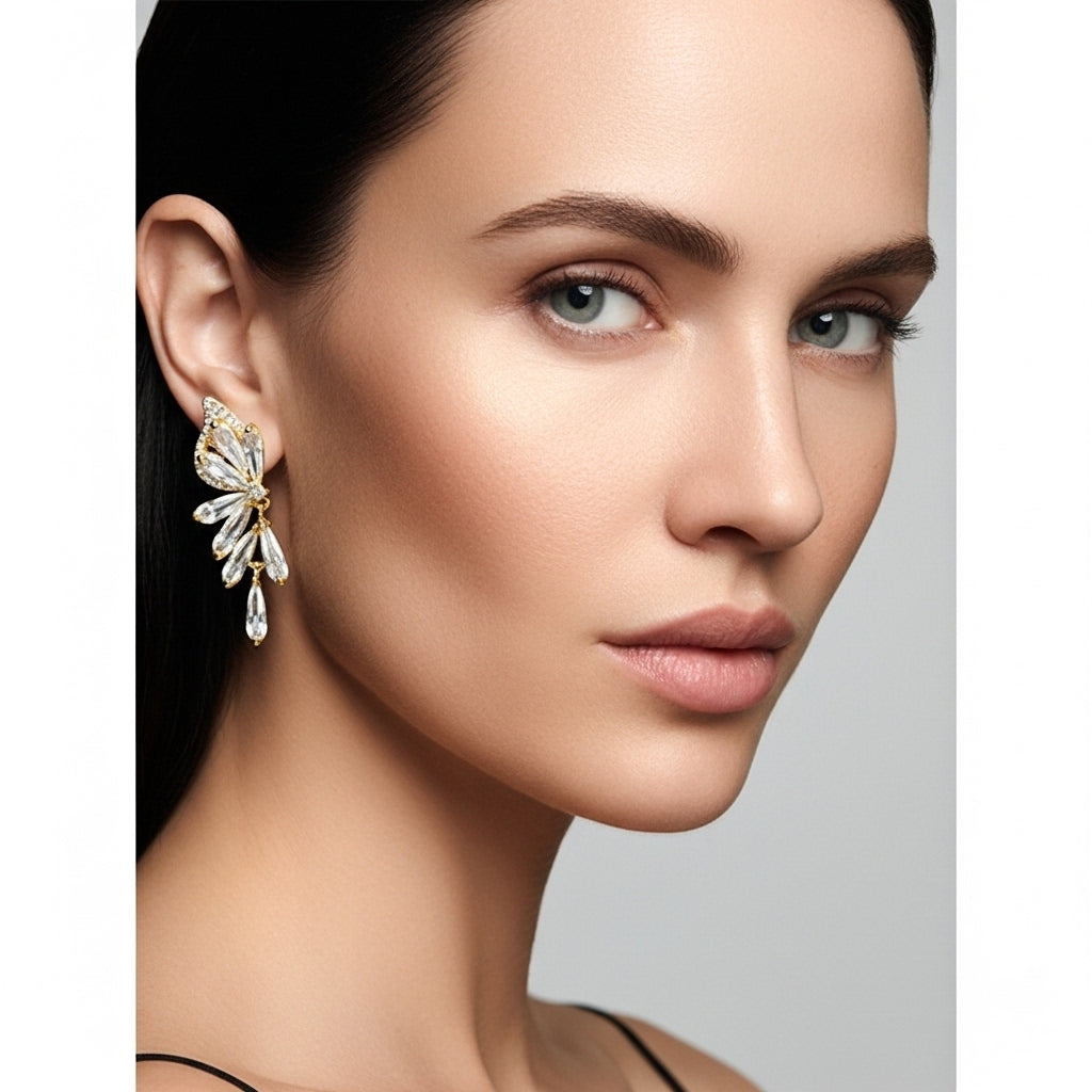 Sylph Halo Wing Earrings