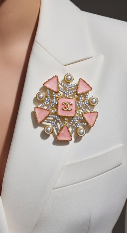 Etoile Rosé Broş (İthal Kutulu Model)