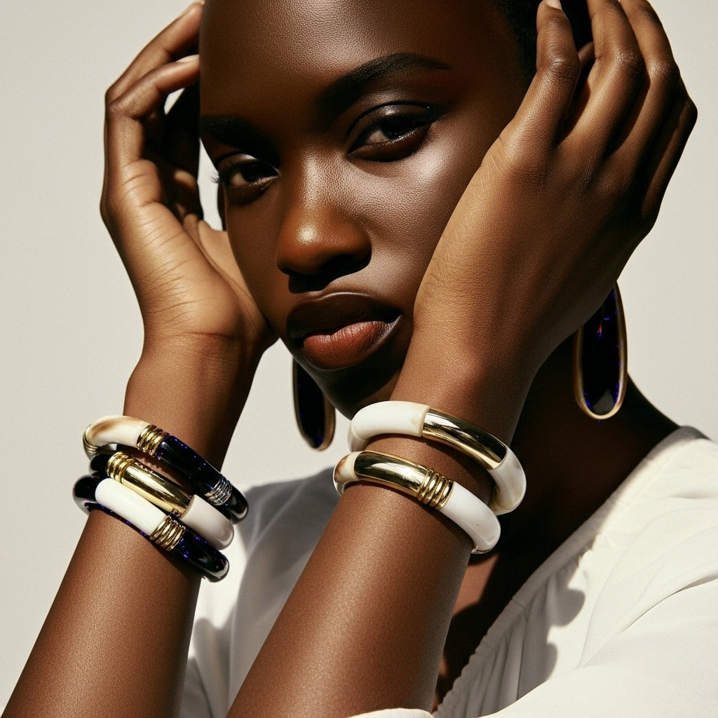 Ivory Bamboo Bileklik