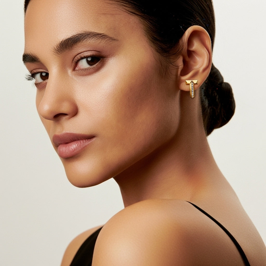 Radiant V Küpe (İthal Kutulu Model)