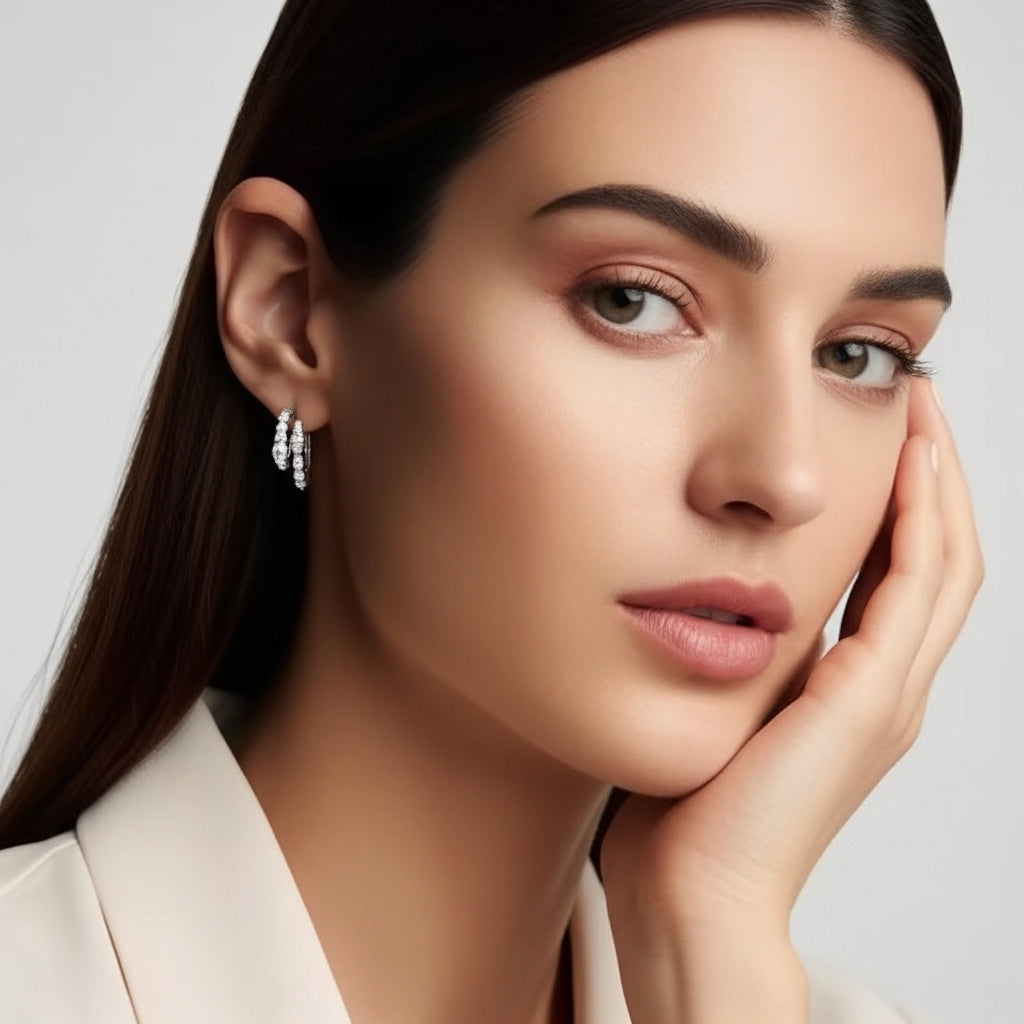 Eterna Glimmer Küpe (İthal Kutulu Model)