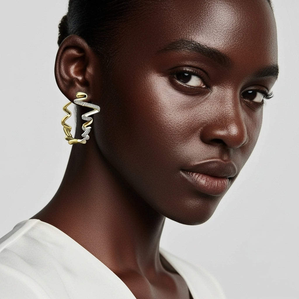 Infinity Swirl Earrings