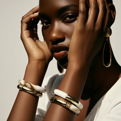 Ivory Bamboo Bileklik