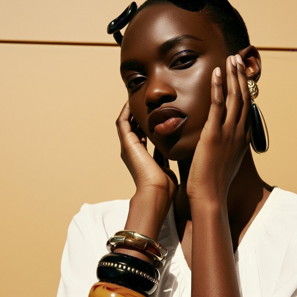 Cognac Bamboo Bileklik