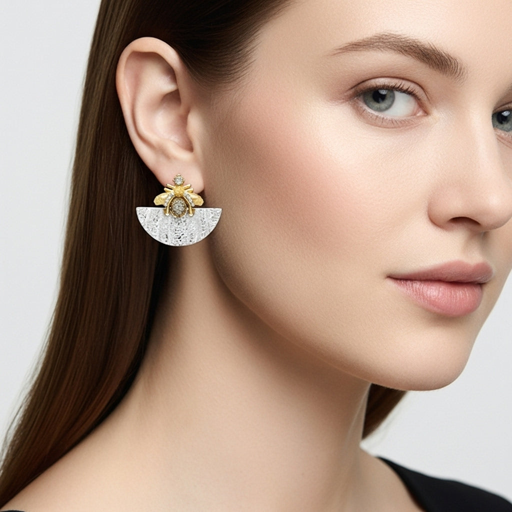 Miel d'Argent Earrings