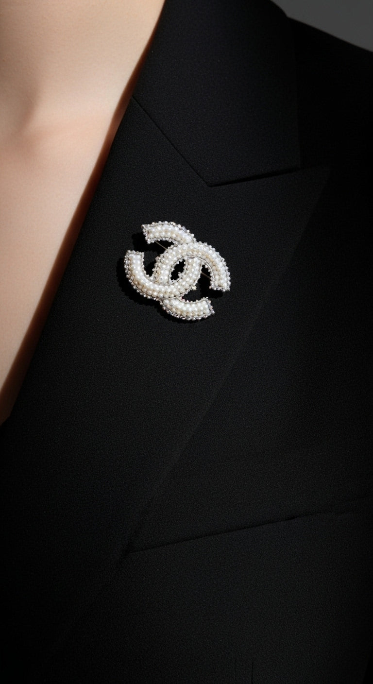 Duchess Pearl Broş (İthal Kutulu Model)