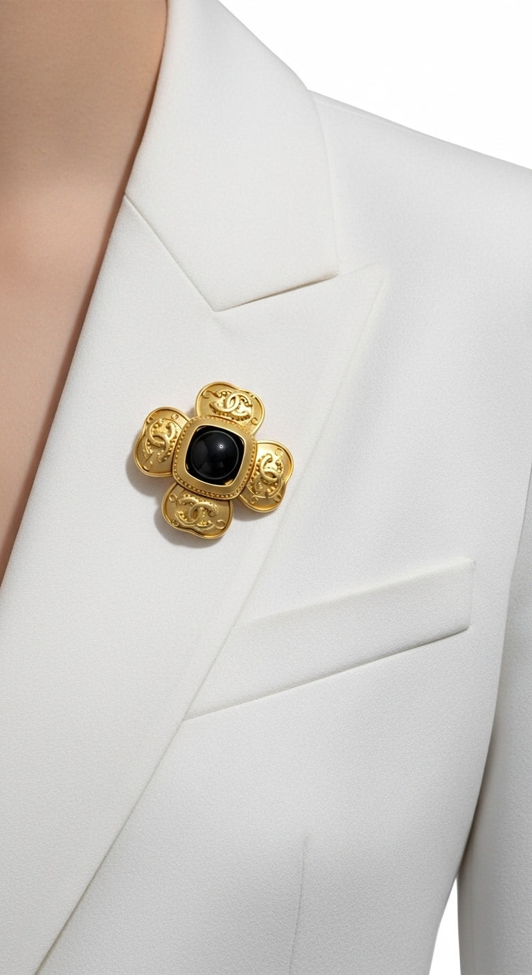 Baroque Broş (İthal Kutulu Model)