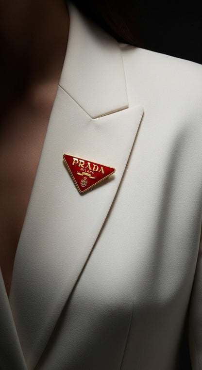 Milano Red Broş (İthal Kutulu Model)