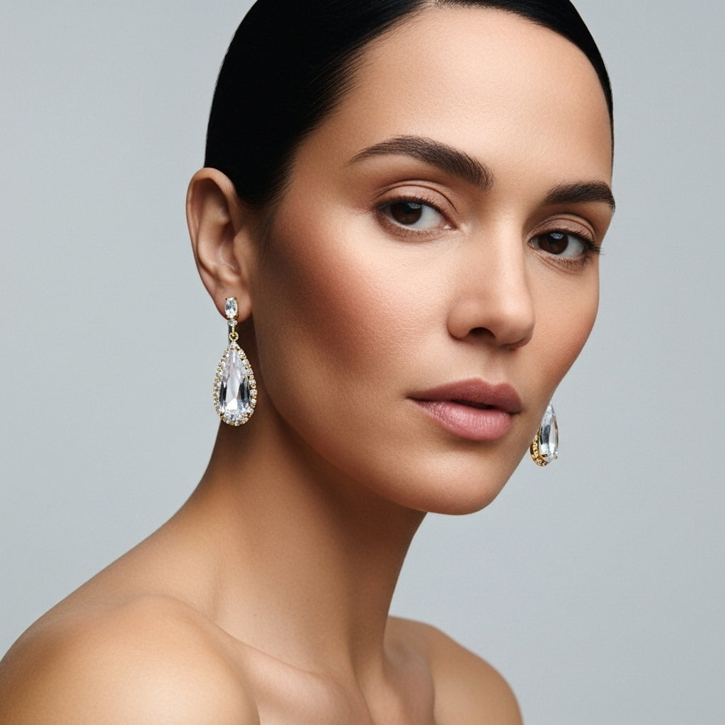 Nocturne Pear Earrings