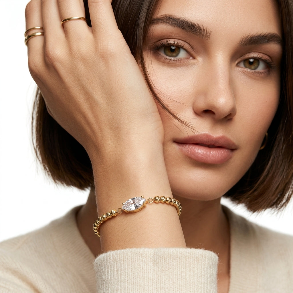 Sora Faceted Bileklik