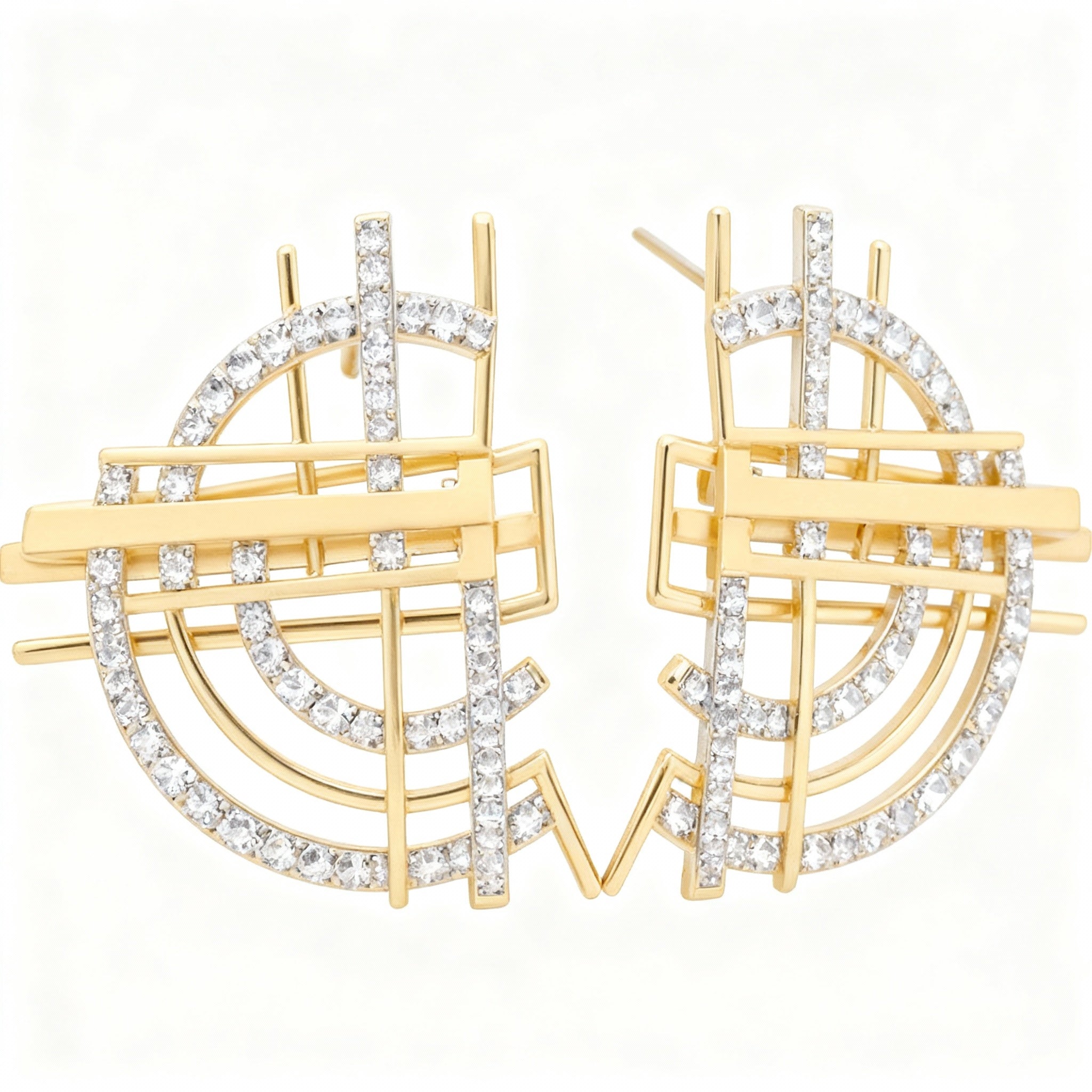 Geo Nexus Earrings