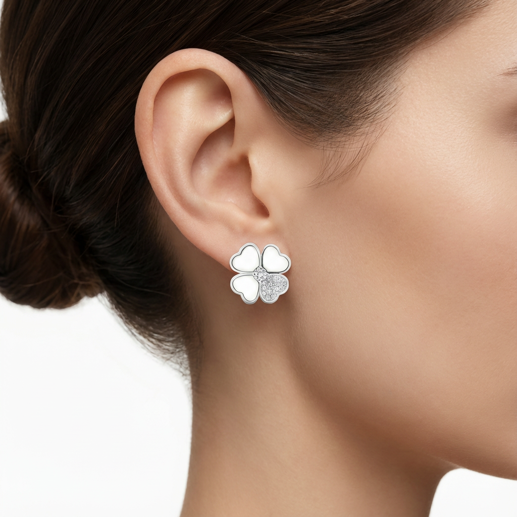 VCA Fortuna Bloom Küpe (İthal Kutulu Model)