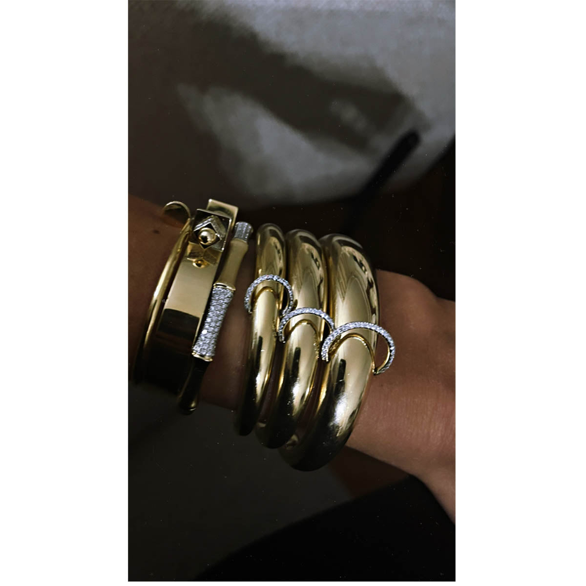 Gilded Loop Kelepçe - MuffGem