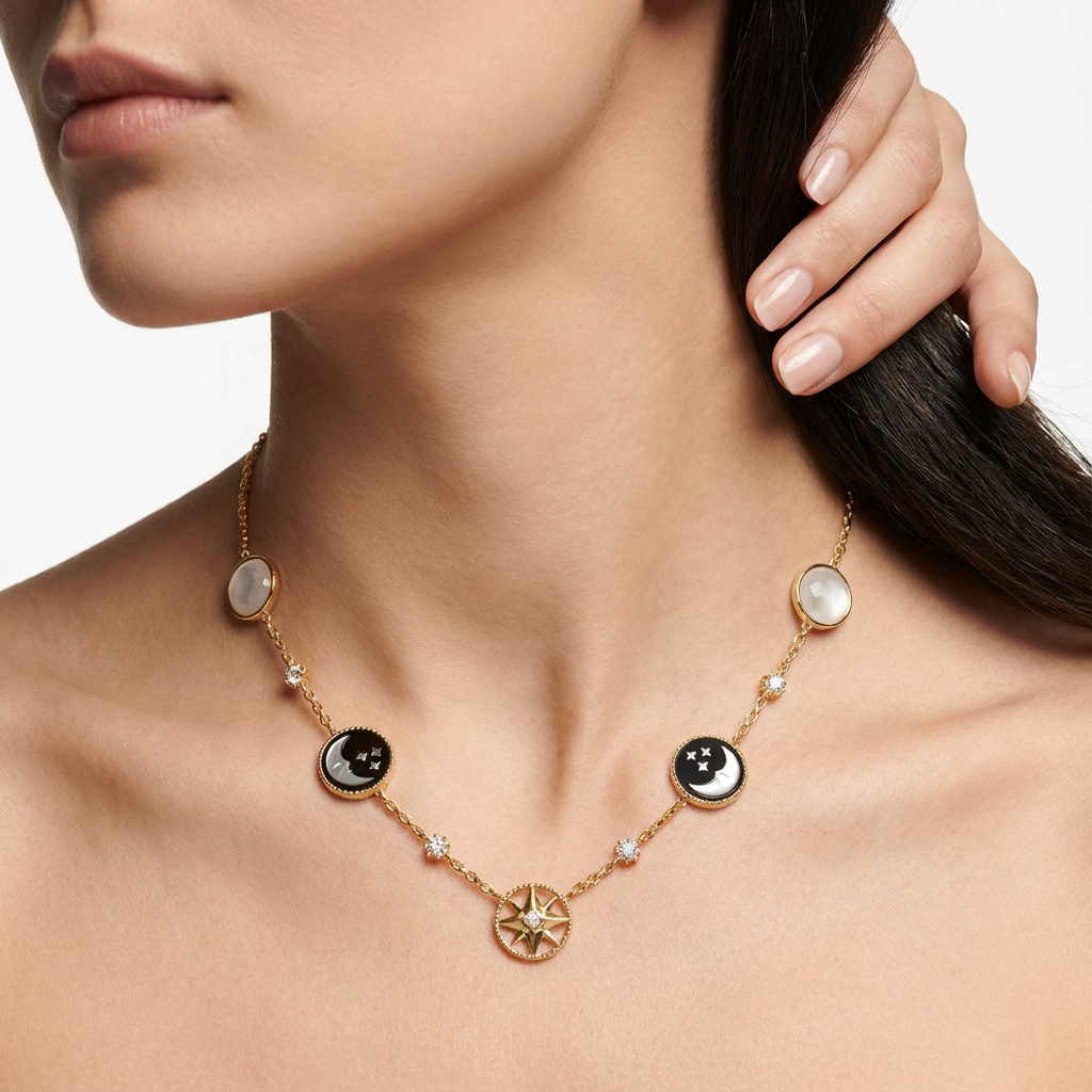 Кулон «Луна-проводник» (импортный, в коробке)