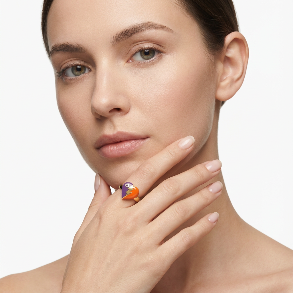 Volt Heart Yüzük (İthal Kutulu Model)