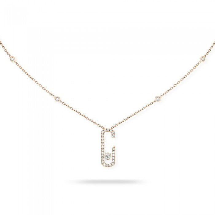 Nova Monogram Necklace (Imported Model)