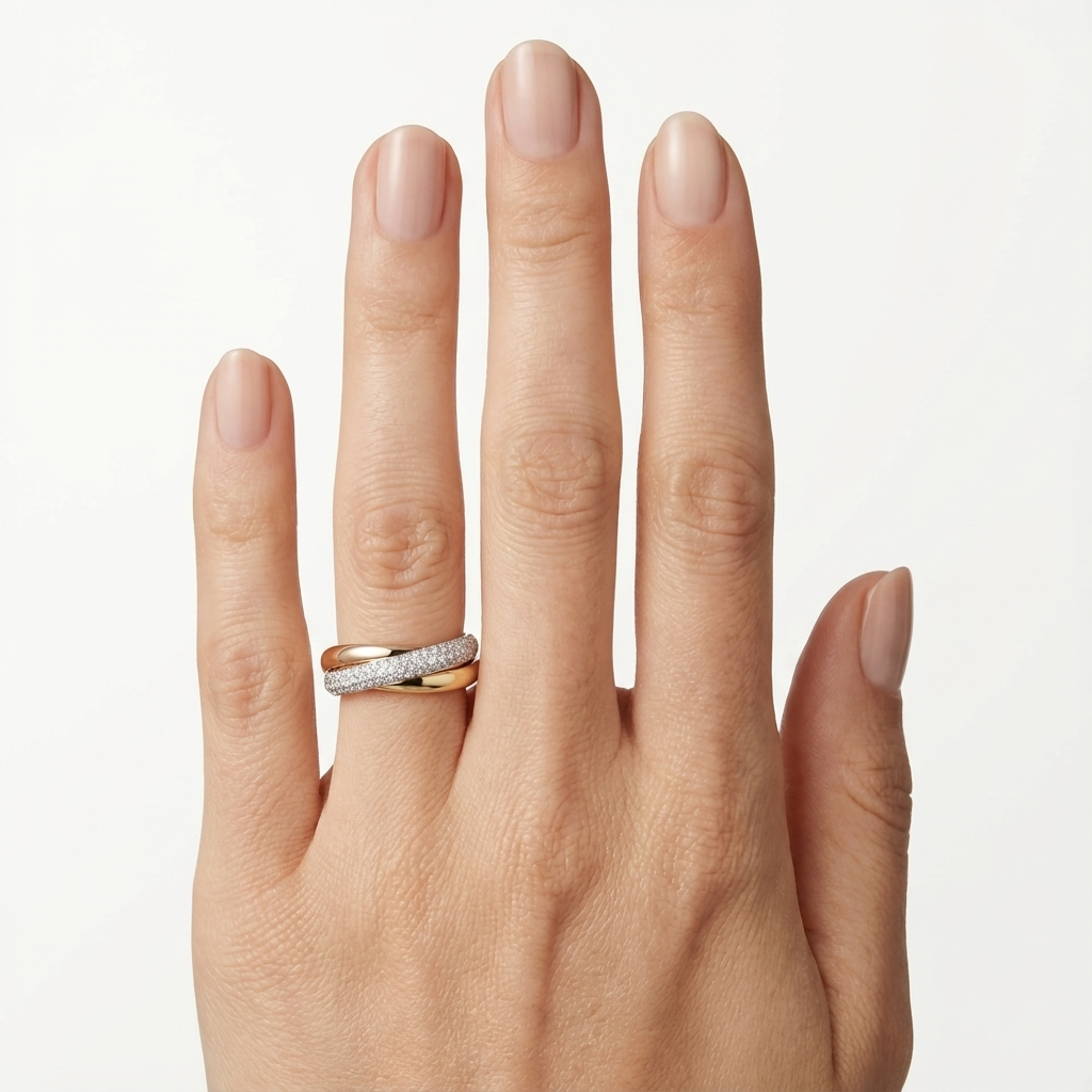 Infinity Trio Yüzük (İthal Kutulu Model)