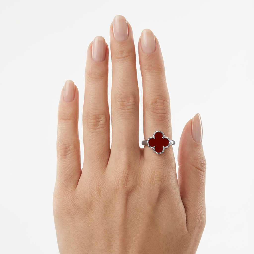 VCA Radiant Clover Yüzük (İthal Kutulu Model)