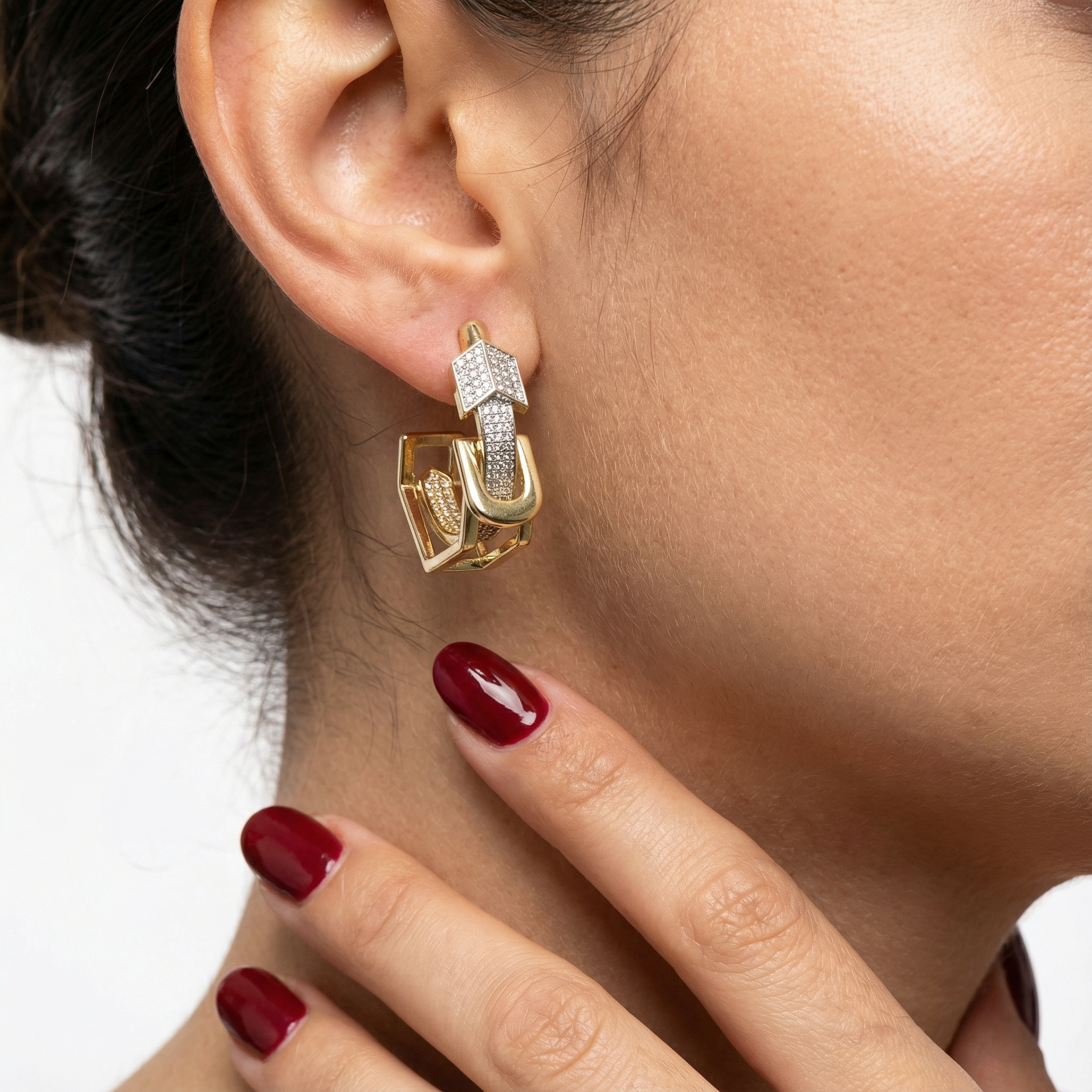 Glistening Direction Küpe