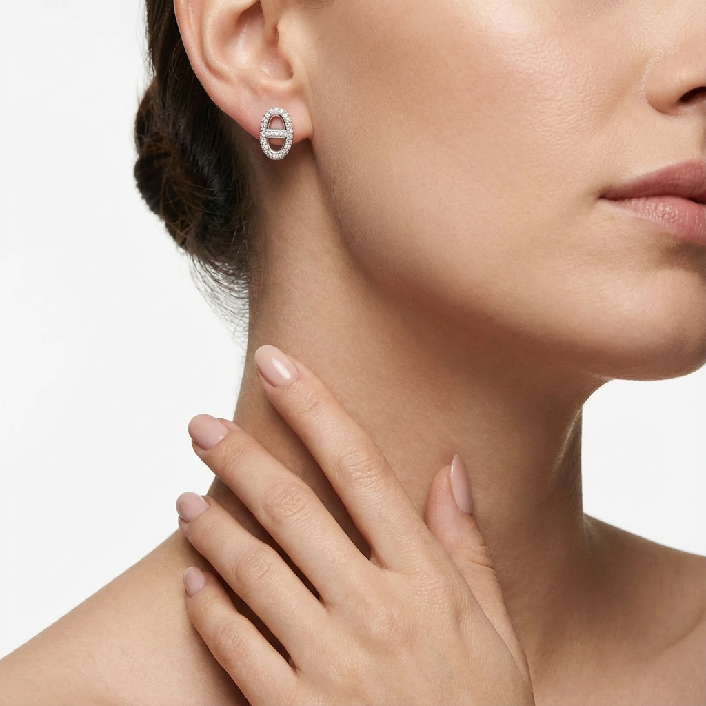 Glistening Küpe (İthal Kutulu Model)