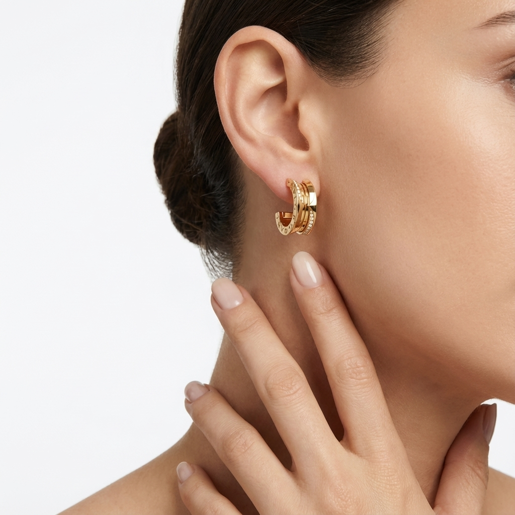 Серьги «Вечный город» (импортные, в коробке)