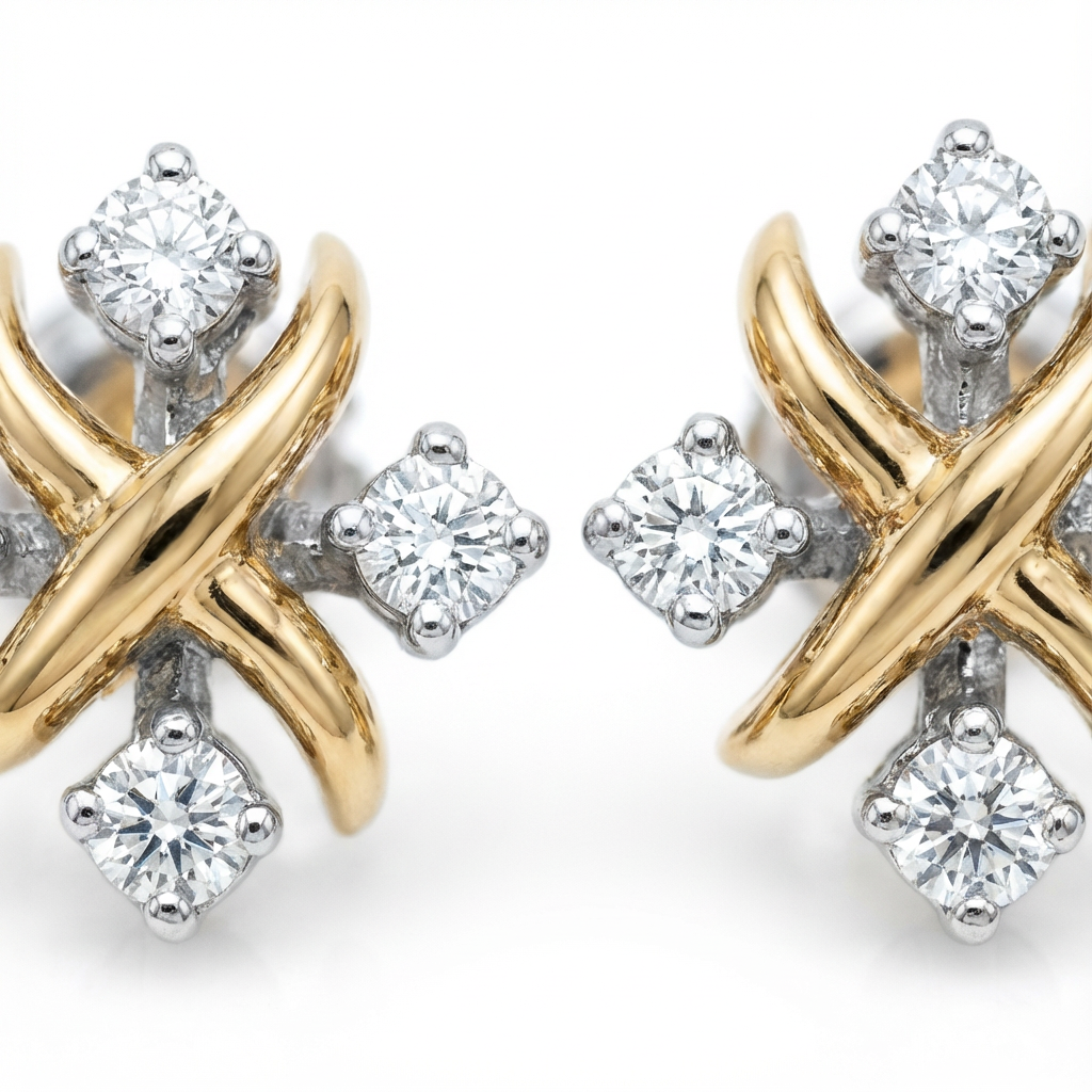 Vega Knot Küpe (İthal Kutulu Model)