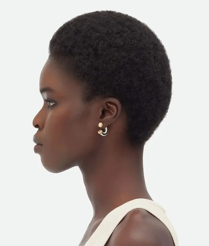 Noir Stripe Earrings