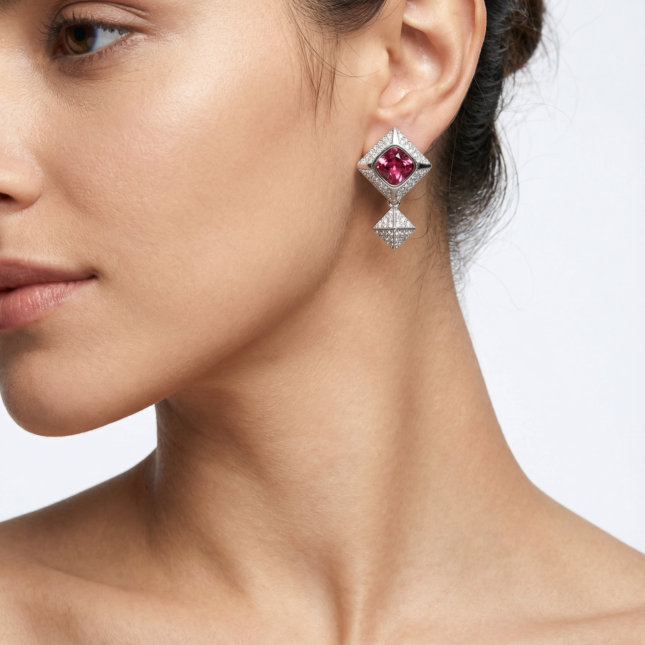 Radiant Rhombus Küpe