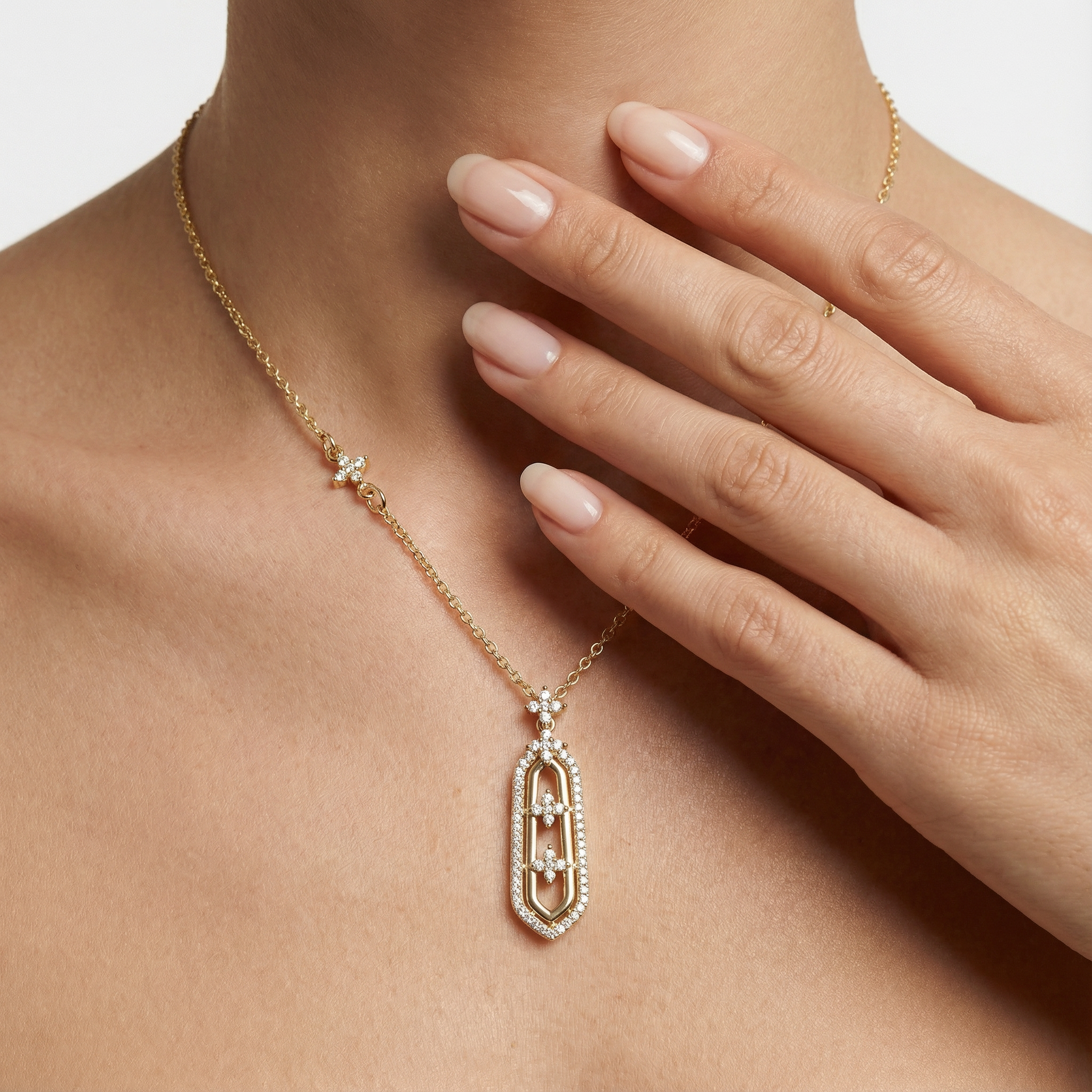 Golden Lattice Kolye