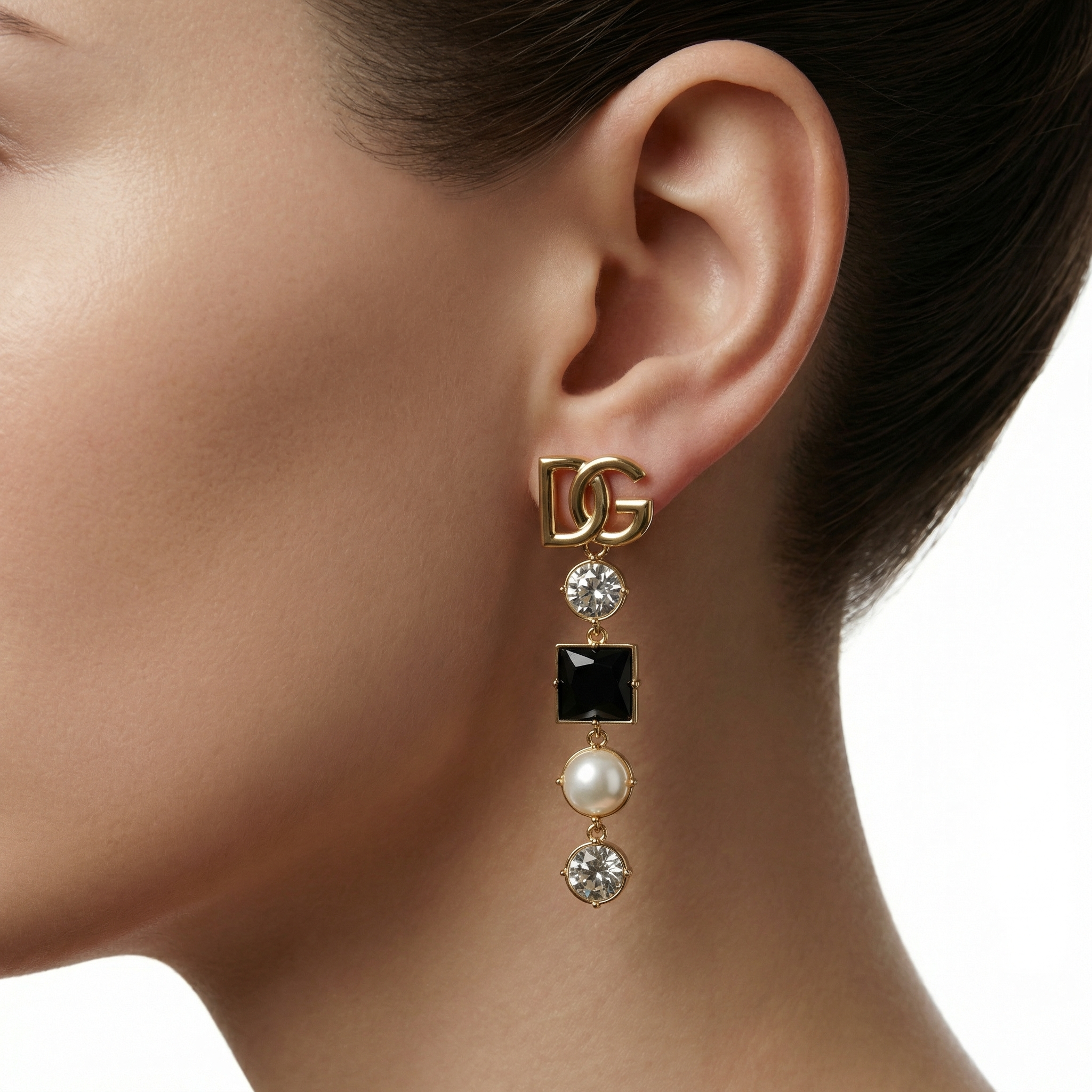 Midnight Pearl Gallery Küpe (İthal Model)