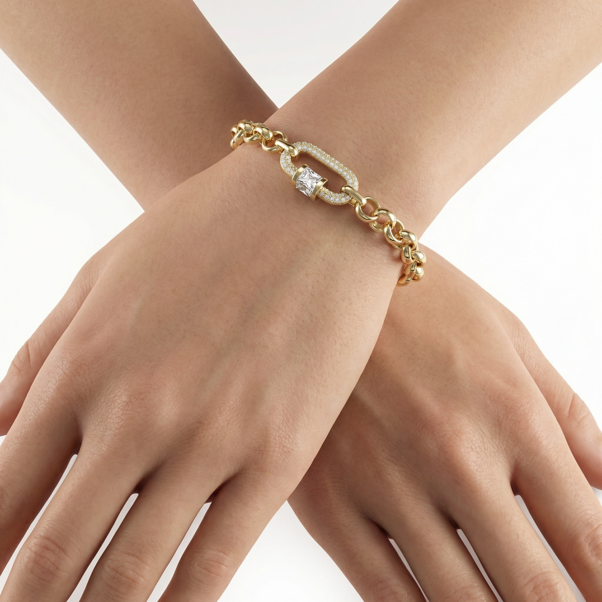 Carabiner Pavé Bileklik