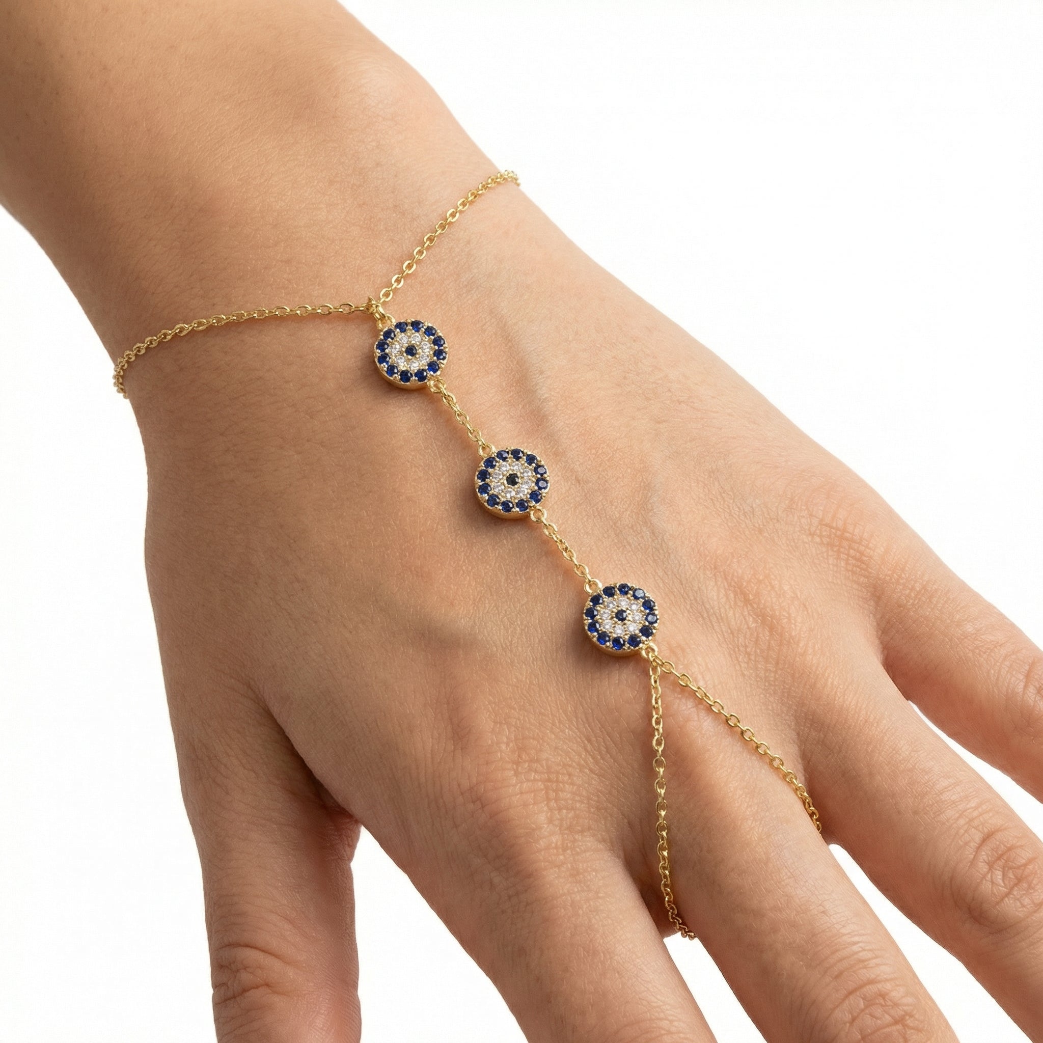 Sapphire Evil Eye Şahmeran