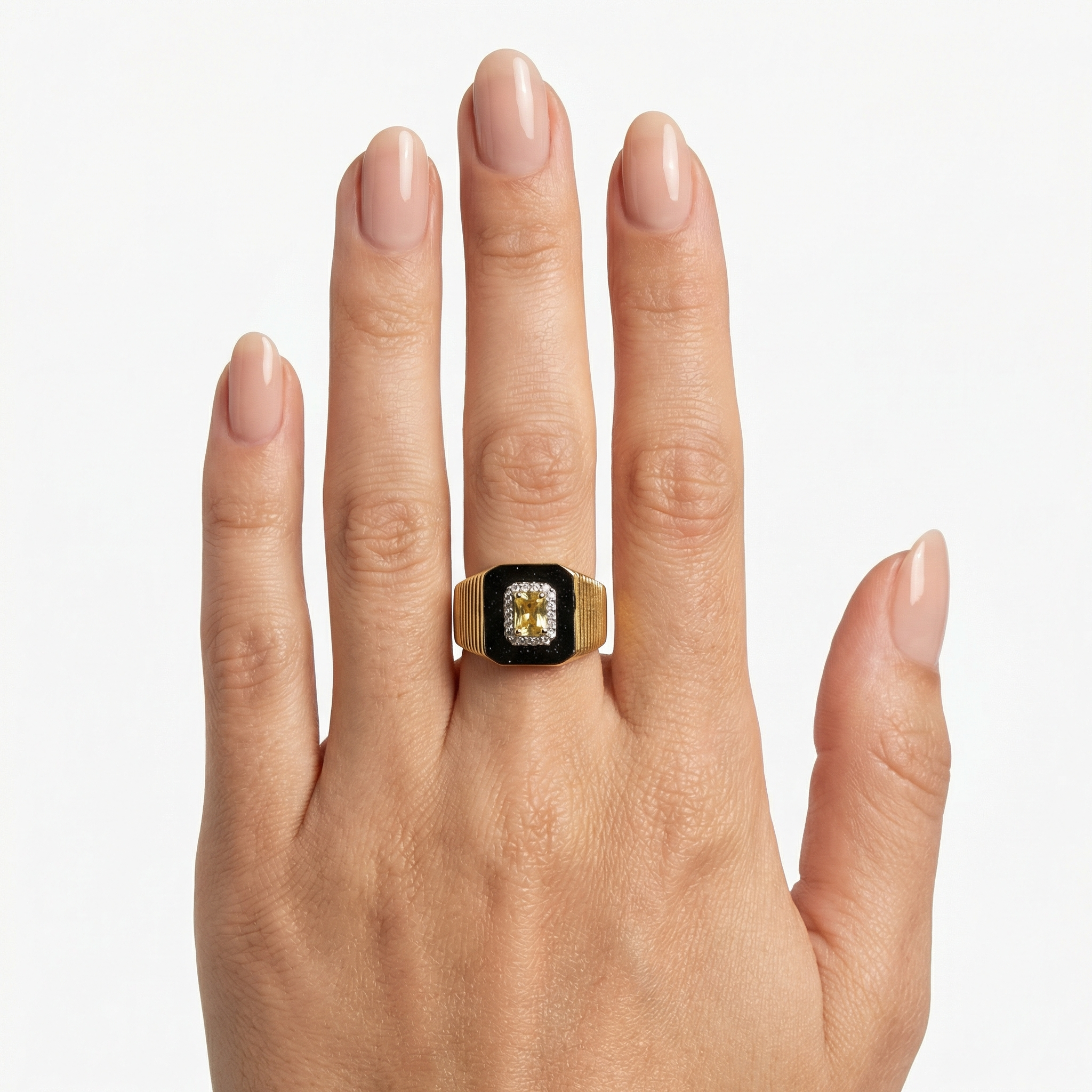 Cipher Square Yüzük